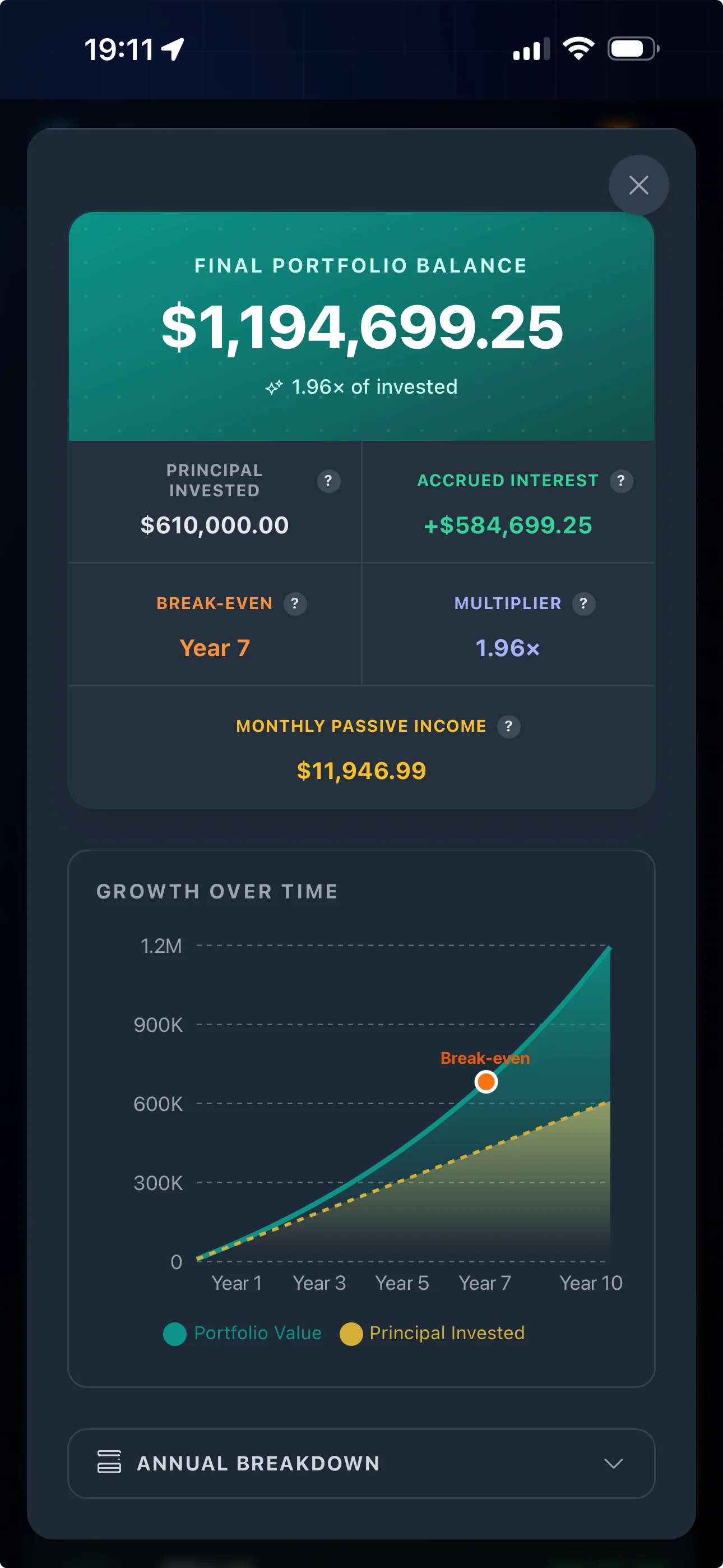 Compound Interest Simulator